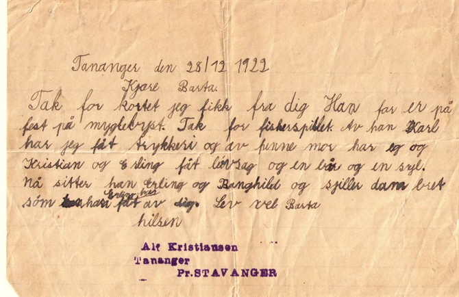 1922.12.28 - Brev fra Alf til Berta